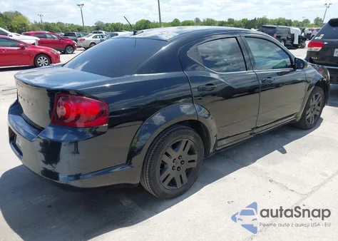 2014 Dodge Avenger Se из США, поврежденный, VIN 1C3CDZAB4EN233562